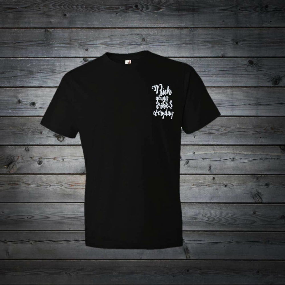 Rich Young Vibes Everyday Original Logo T